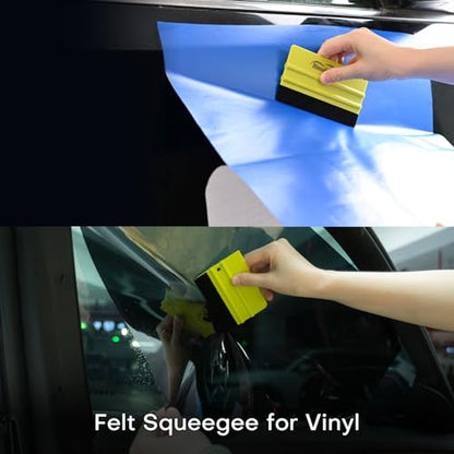 NEWISHTOOL Profi Window Tint Kit Vinyl Wrap Tool, Car Window Tint Tools