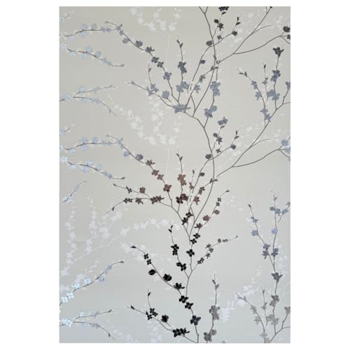Peel and Stick Wallpaper Panels, West Coast Branch, 8-Pack - style: Sage Green