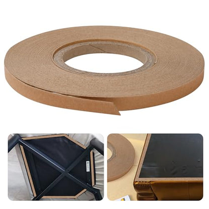 1/2 Inch Upholstery Tack Strip, 55 Yards Cardboard Tack Strip, Upholstery Sofa Making Strips Upholstery Fabric for Furniture Sofa Chair and Couch Edges Repairs (55 Yard) - size: 55 yard