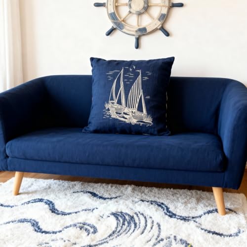 TIAMECH A4 Reusable Sailboat Stencil for Painting - style: Sailing