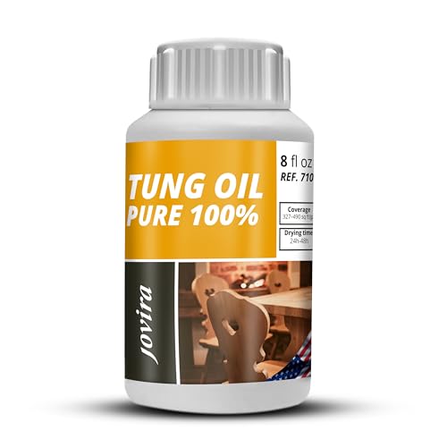 Tung Oil (100% Pure). Suitable for Treating Wood, Protecting it from Sun and Rain. Prevents Moisture Entry (8 Oz). - size: 8 oz