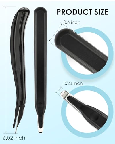 KTRIO Magnetic Staple Remover Tool 4 Pack, Classic Black - size: 4 Count