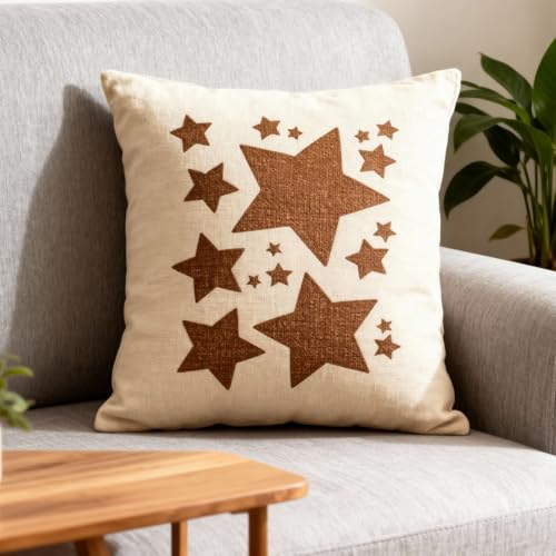 TIAMECH A4 Reusable Shinning Star Stencil for Painting - style: Shinning Stars