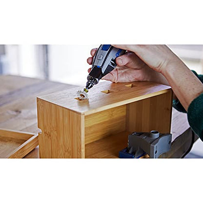 Dremel EZ472SA 120-Grit Detail Medium Abrasive Brush - size: 1 Pack, style: 120 Grit