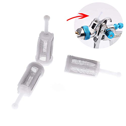 20 Pcs Universal Gravity Spray Gun Filters HVLP Filters,Disposable