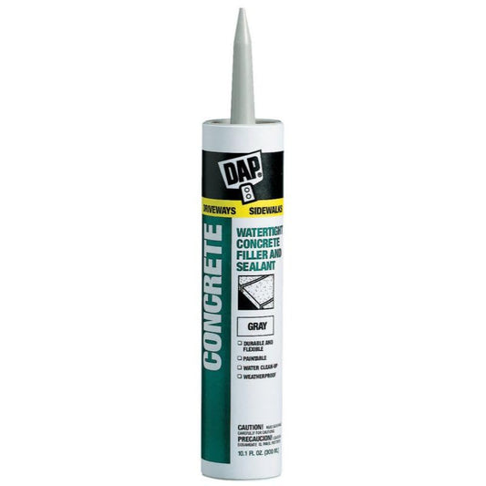 DAP 18096 10.1 oz, Gray Concrete & Mortar Filler & Sealant - Quantity 24 - size: 10.1 Oz, Single (Pack of 12)