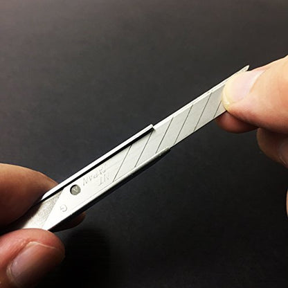NT Cutter Multi-Blade Cartridge Knife, ABS Grip, 30-Degree Blades (A-553P)