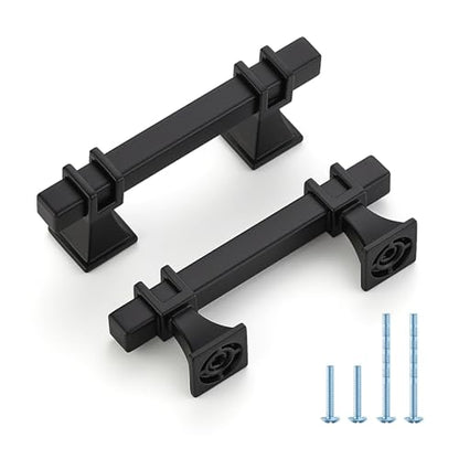 HOME EDIT Matte Black Pulls Cabinet Handles 2-1/2 Inch 10 Pack - color: Matt Black, size: 2-1/2 In Hole Center