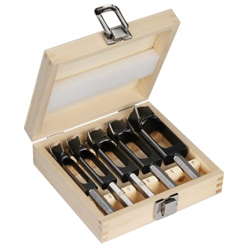 5PCS Wood Plug Cutter Set, Inner Dia 3/8'' 1/2'' 5/8'' 3/4'' 1'' - size: 3/8'', 1/2'', 5/8'', 3/4'', 1''