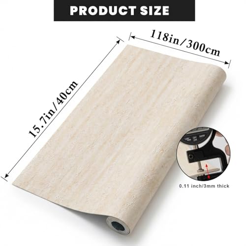 3D Wall Panels Peel and Stick – 15.74" x 118" PVC Faux Texture Wall Covering, Self Adhesive Waterproof DIY Accent Wall for Living Room, Bedroom, Sofa Background & Kitchen Backsplash, Covers 12.9 sq.ft - color: #1, size: 15.7" x 118"