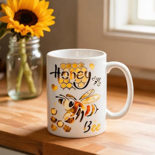 TIAMECH A4 Reusable Honey Bee Stencil for Painting - color: Honey Bee