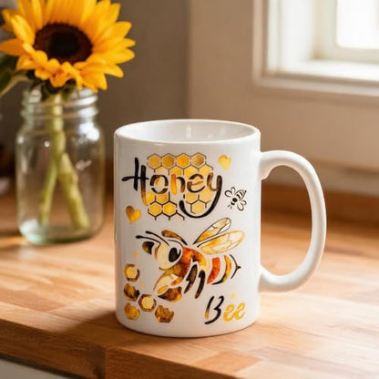 TIAMECH A4 Reusable Honey Bee Stencil for Painting - color: Honey Bee