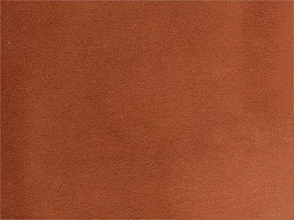 Velvet Suede Cotton Backing Drape Upholstery Bella Fabric 08 Coral / 58" Wide/Sold by the Yard