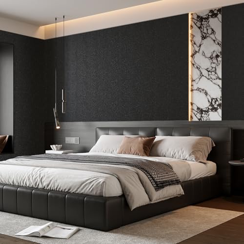 Zeeko Black Crocodile Peel and Stick Wallpaper 35.4" x 120" - color: Black, size: 35.4in x 10ft