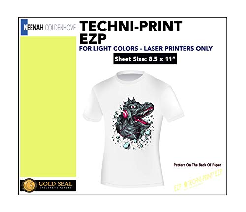 Techni Print EZP - Laser Heat Transfer Paper 8.5"x11" 1000 Sheets