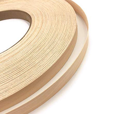 Edge Supply Birch 5/8” X 500 ft Roll Non-glued Wood Edge Banding – Real Wood Veneer Edging with Smooth Sanded Finish– Highest Grade Birch Edge Banding for Furniture Restoration. Made in Germany. - size: 5/8 inch X 500 ft