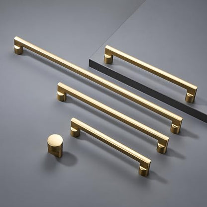 AVICCI 10 Pack Cabinet Pulls 10 Pack 5"/128mm Champagne Bronze Kitchen Cabinet Handles Modern Pulls for Dresser Drawers,Cabinet Hardware Cabinet pulls - color: Champagne Bronze, size: 5"(128mm)Hole Center-10Pcs
