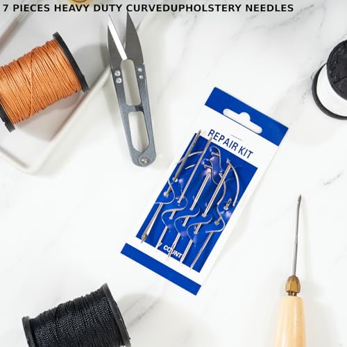 Upholstery Sewing Kit Heavy Duty Sewing Kit with Upholstery Needle & Thread