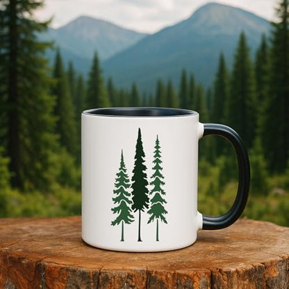 19Pcs Mountain Forest Stencil for Painting, 3.94 x 7.87inch - color: mountain forest