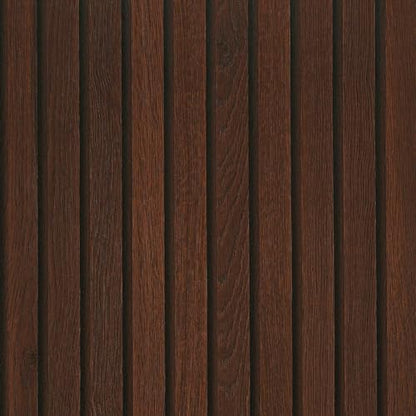 FunStick 16"x240" Peel and Stick Wallpaper Wood Slats Self Adhesive Wall Paper Brown Wood Contact Paper Peel and Stick Wooden Slats for Wall Decor Vinyl Wood Wallpaper for Bedroom Cabinets Countertops - size: 240" x 15.8"