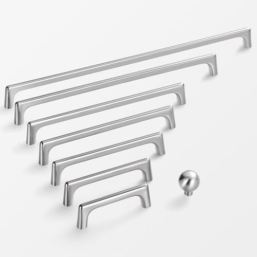 Lardmon 3 Pack Brushed Satin Nickel Cabinet Knobs Drawer Knobs 1 Inch(25mm) Diameter Modern Single Hole Cabinet Pulls Solid Kitchen Knobs Cabinet Handles Heavy Duty Kitchen Hardware - color: Brushed Satin Nickel, size: Knob
