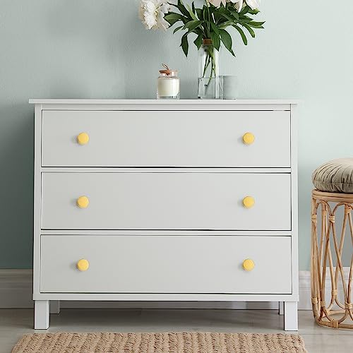 Ravinte Cabinet Knobs, 10 Pack Gold Dresser Drawer Pulls, 1-1/5 Inch - color: Gold
