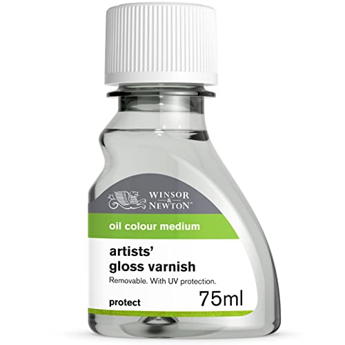 Winsor & Newton Professional Artists' Gloss Varnish, 75ml Bottle - color: Gloss Varnish, style: 2.5-oz Bottle