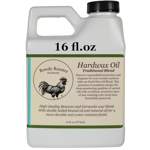 Traditional Hard Wax Oil - Mineral Oil, Hard Wax & Linseed Oil, 16 fl.oz