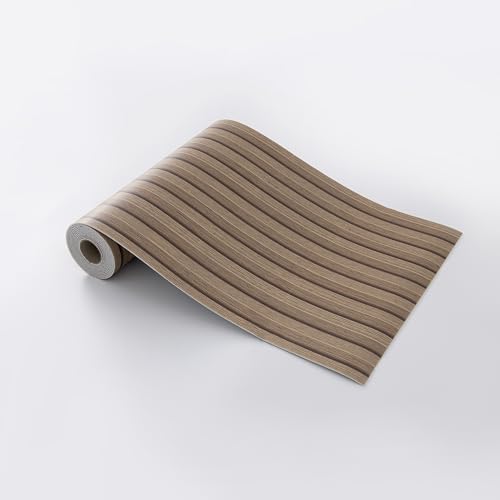 Light Walnut Peel and Stick Slat Wall Panels,Wood Grain Paneling - color: Light Walnut