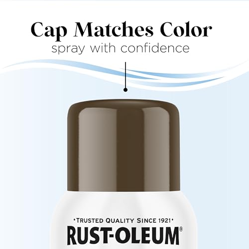 Rust-Oleum Low Odor Premium Spray Paint, Gloss Brown Bear - color: Brown Bear, size: 11 Ounce (Pack of 2)