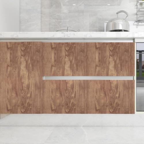 CAX Light Oak Wood Contact Paper Peel and Stick Wallpaper Kitchen Counter - color: Light Oak, size: 17.3" x 78"