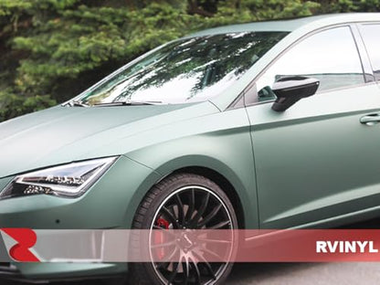 3M 2080 Series M206 Matte Pine Green Metallic - 1ft x 5ft - 5sq ft - Dual Cast Lustrous Vinyl Car Wrapping Film - Bubble Free Vehicle Sheet Roll - color: Matte Pine Green Metallic - 2080 M206, size: 5ft x 1ft