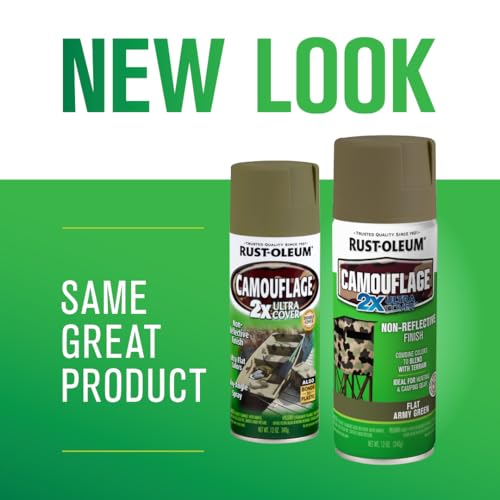 Rust-Oleum Camouflage 2X Ultra Cover Army Green Spray Paint