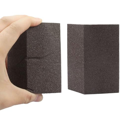 8 pcs 100 Grit Sponge Sanding Block - size: 100 Grit