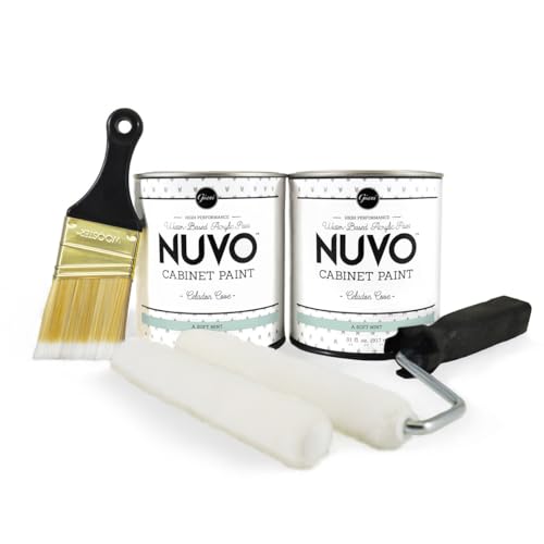 Giani Nuvo All-In-One Cabinet Paint Kit (Celadon Cove) - color: Celadon Cove, style: Full Sized Kit