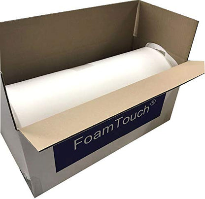 FoamTouch Upholstery Foam Cushion High Density 1" Height x 24" Width x 120" Length Made in USA - size: 1" x 24" x 120"