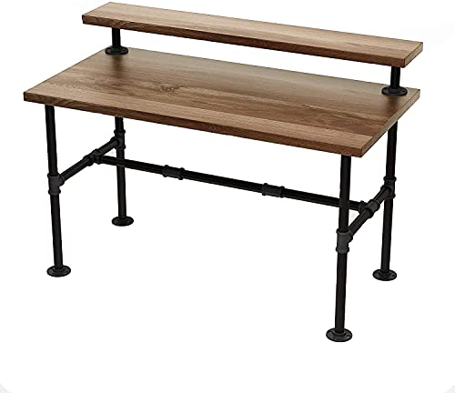 42"x28" Industrial Pipe Table Legs Set - size: 42'' x 28''