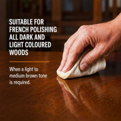 Rustins French Polish Pure Shellac Quality Finish for Furniture 300ml - size: 300ml