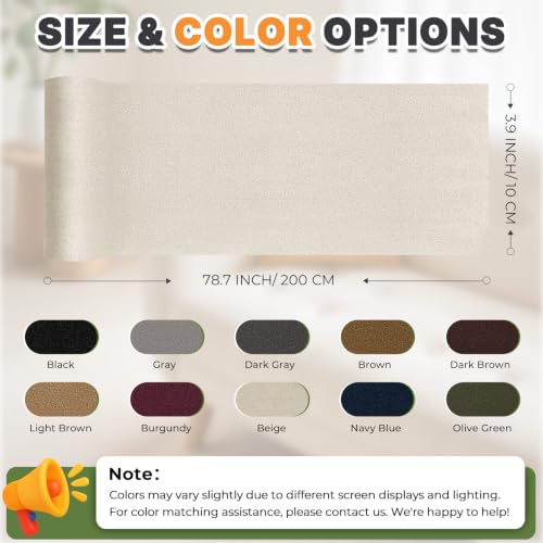 Self Adhesive Couch Patch Repair Fabric Velvet Tape Burgundy, 4 x 79 Inch - color: Burgundy, size: 4" x 79"