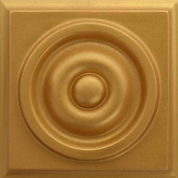 Metallic Paint, 8 oz Jar, Roman Gold - color: Roman Gold