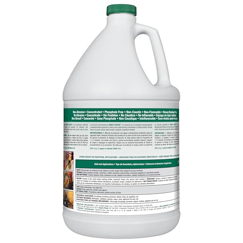 SMP13005 - Simple Green Industrial Cleaner and Degreaser - size: 128 Fl Oz (Pack of 1)