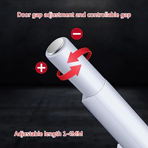 LIANXUE Push to Open DoorLatch Heavy Duty Cabinet Push Latchs for Doors Drawer Push Latchs Cabinet TouchLatch Plastic