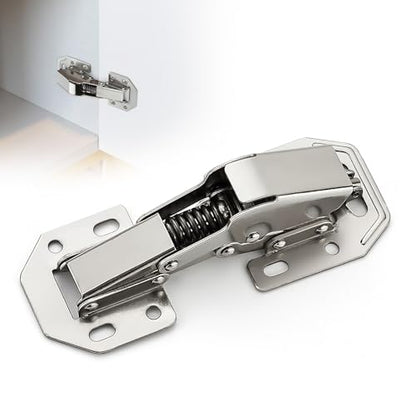Ravinte Hidden Cabinet Hinges, Concealed Cabinet Hinges Soft Close, 10 Pack