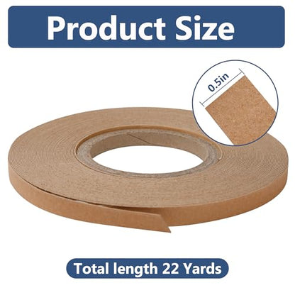 1/2 Inch Upholstery Tack Strip, 22 Yards Cardboard Tack Strip, Upholstery Sofa Making Strips Upholstery Fabric for Furniture Sofa Chair and Couch Edges Repairs - size: 22 yards