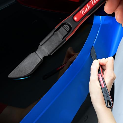 NEWISHTOOL Micro Squeegee Vinyl Wrap Tool, 6IN1 Pro Wrapping Stick Squeegee