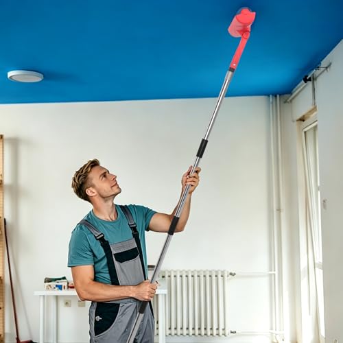 Ceiling Paint Roller No Drip Kit, 98" Paint Roller Kit with Extension Pole