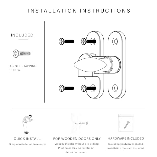 EROTAS Chrome Brass Cabinet Latch for Cupboard, Small Door, Window - color: Chrome