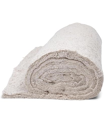 AK TRADING CO. 27 inch Premium Cotton Upholstery Batting for Quilts & Upholstery Projects - Consistent, Clean, and Easy to Layer - 5 Yards - size: 5 Yards