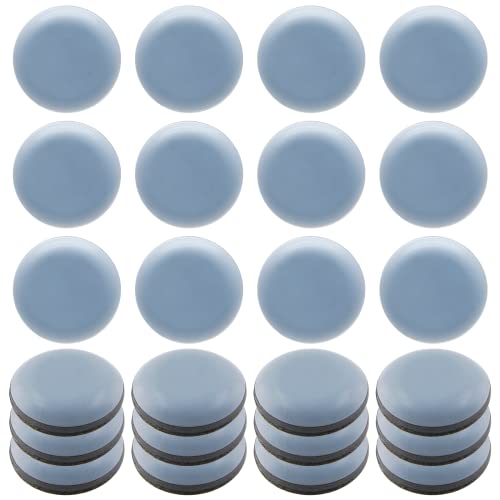 24pcs 3/4" (19mm) Self-Adhesive Furniture Sliders - size: 3/4 inch (19mm)