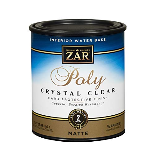 ZAR 34412 Antique Flat Aqua Water Based Polyurethane